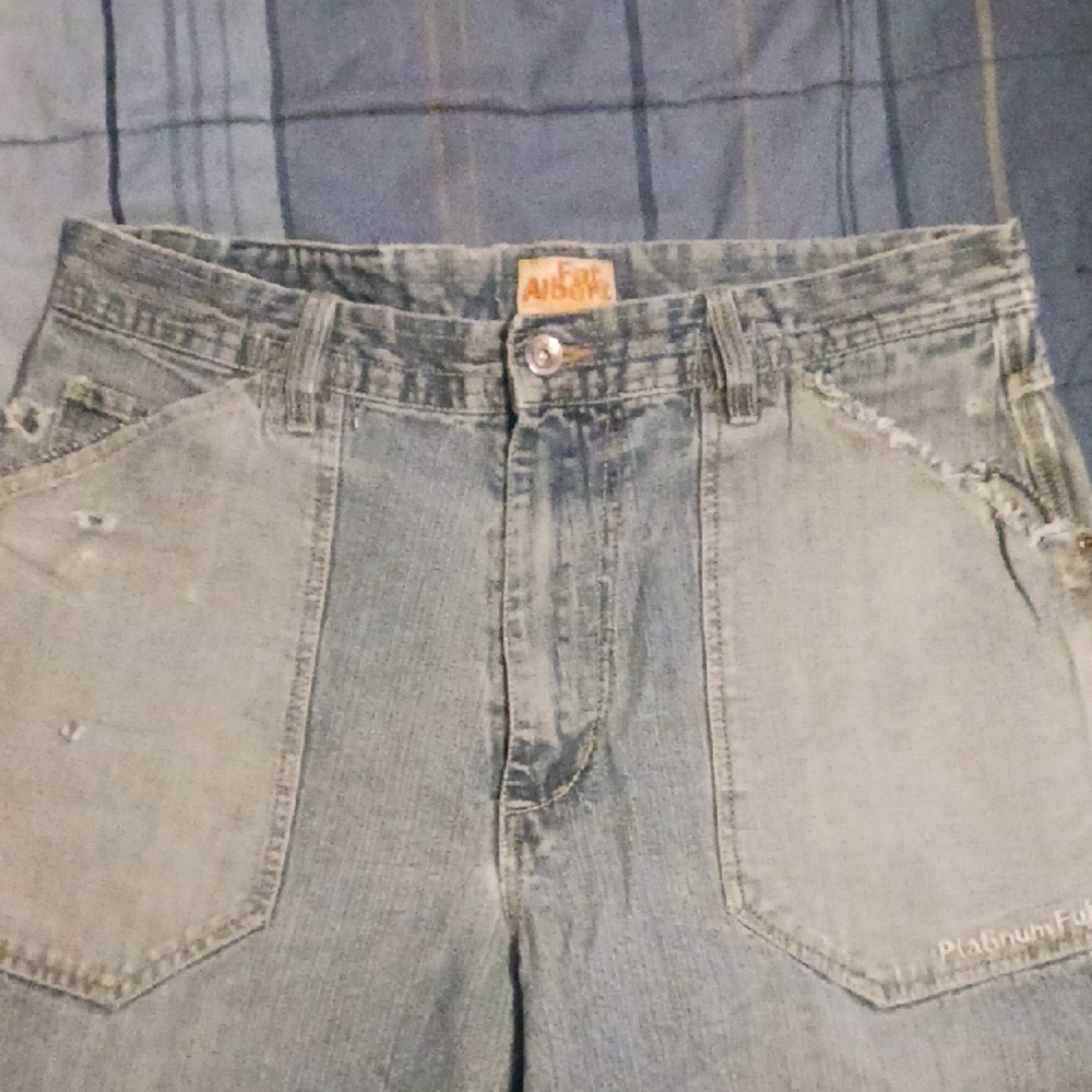 (FAT ALBERT AND THE JUNKYARD GANG LINE) Auburn Platinum Fubu Denim Jeans